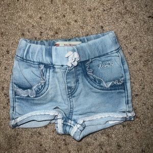 3M Baby Girl Levi Shorts